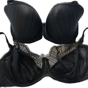 Black Bras new without tags